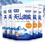 粤盐 天山湖盐 不含碘 225g*5袋