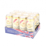 克代尔英国风味萨罗娜原浆小麦白啤酒500ml*12听 券后39元包邮