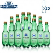 西班牙原装进口，霏澈 天然含气矿泉水 330ml*20瓶