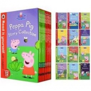 《Peppa Pig:Read It Yourself With Ladybird Level 1-2 小猪佩奇分级读物》英文原版 全12册 低至58.03元