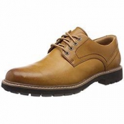 全球PrimeDay 、限尺码：Clarks 其乐 男士 batcombe Hall derbys 鞋子 274.5元+24.98元，含税包邮约300元