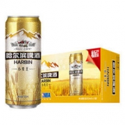 HARBIN 哈尔滨 小麦王啤酒 500ml 18听 54.9元包邮（需用券）