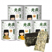 光庆 巴旦木夹心海苔40gx5罐装 23.8元