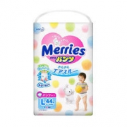 花王 Merries 拉拉裤L44片*3包 189元包邮（满减）