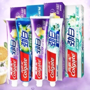 10点开始：Colgate 高露洁 劲白牙膏套装（120g*4支） 6.9元包邮（需用券）