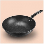 麦卡仕 CC-01 麦饭石炒锅 30cm 无盖款 14.9元包邮（需用券）