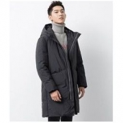 雅鹿 YS6107980-8 男士修身连帽羽绒服 299元包邮（需用券）