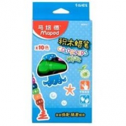 Maped 马培德 862910 儿童积木蜡笔 10色 14.9元包邮（需用券）