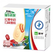 限地区：蒙牛 优牧红枣牛奶口味雪糕70g*6支*11件