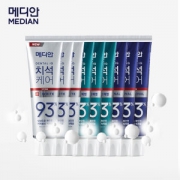 韩国进口 爱茉莉 MEDIAN 麦迪安 93%美白牙垢护理牙膏 120g*9支 69元包邮 平常119元