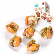 张嘴食品 每日坚果脆30包混合坚果小丸子750g