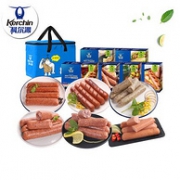 降10元！高端款，科尔沁 牛肉肠 大礼包 共6盒1608g