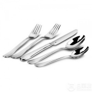 WMF 福腾宝 Signum系列 西餐刀叉勺20件套装8400001662