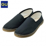 GU 男子一脚蹬麻底鞋