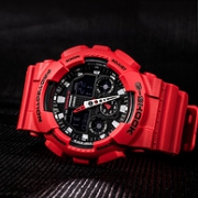 G-shock 卡西欧  双显运动手表 GA-100B-4AER