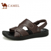 CAMEL 骆驼 W622263122 男款牛皮沙滩鞋  券后118元