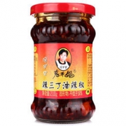 老干妈 辣三丁油辣椒酱210g *12件 81.8元（满减，合6.82元/件）
