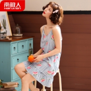 南极人 夏季吊带睡裙纯棉家居服 券后￥20.8