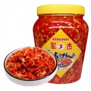 军杰 剁辣椒酱 1100g 8.9元包邮（需用券，前10000名）