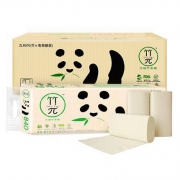 心相印 竹π系列 卷纸3层70g*12粒*3提*4件