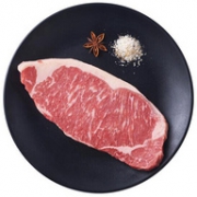 谷饲AAA级安格斯牛肉、单片200g：200gx4件 春禾秋牧 加拿大西冷牛排