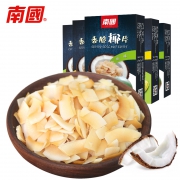 88VIP：南国 香脆椰子片 60gx5盒 *2件 30.91元包邮（需用券，合3元/盒）