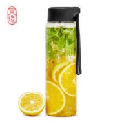 京造 塑料运动水杯 黑色 550ml*2 52.8元（2件8折，合26.4元/件）