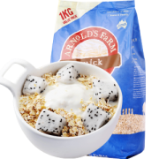 澳洲进口 Arnolds farm 低脂养胃燕麦片 1kg 29.9元包邮