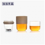 当当优品 玻璃快客杯 一壶一杯 *2件