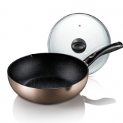 Midea 美的 CJ28WOK302 不粘平底炒锅 28cm 69元包邮（需用券）