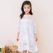 蔷柔 110-165cm 女童 连衣裙