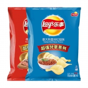 88VIP：Lay's 乐事 薯片红烩味145g+烧烤味145g *6件 63.5元（双重优惠）