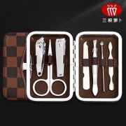 不锈钢指甲刀皮包装【7件套】