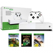 中亚Prime会员：Microsoft 微软 Xbox One S 1TB 游戏机 《我的世界》+《盗贼之海》+《极限竞速3》同捆版 1401.55元含税包邮