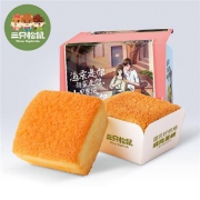 10点：三只松鼠 戚风蛋糕 700g/整箱