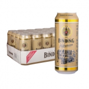 BINDING 冰顶 白啤酒 500ml*24听 *3件 229.9元包邮（双重优惠）