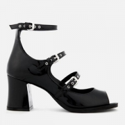 ALEXANDER MCQUEEN 亚历山大·麦昆 女士玛丽珍粗跟凉鞋