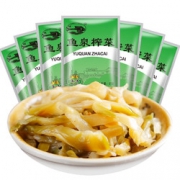 31日10点：鱼泉 美味咸菜丝 榨菜 15g*80袋 14.9元包邮（前8000件）