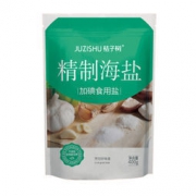 JUZISHU 桔子树 精制海盐 400g *3件 3.57元（3件7折，合1.19元/件）