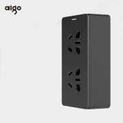 Aigo 爱国者 突破插座 一转二无开关 9.9元（需用券）