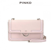 19新款，PINKO 品高 1P21A6Y5F4 女士牛皮鱼子酱飞鸟包燕子包