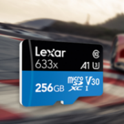 支持4K视频，Lexar 雷克沙 256G UHS-I TF存储卡