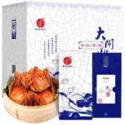 阳澄福记 大闸蟹礼券 1698型 公4两 母3两 4对 共8只