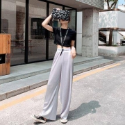 唐幂 女士冰丝直筒裤
