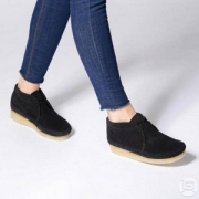 限UK3.5码，Clarks 其乐 Weaver女士真皮复古休闲靴