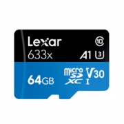 Lexar 雷克沙 633x MicroSD存储卡 64GB