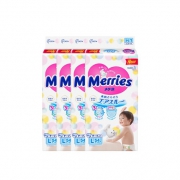 88VIP：Merries 妙而舒 婴儿纸尿裤 L54片 4包装 *3件 861.2元包邮（需用券，合71.77元/包）