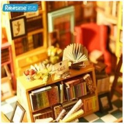 Robotime 若态 小屋子模型 DG102 山姆书店
