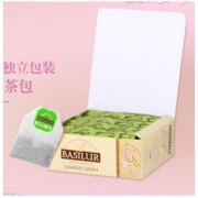 Basilur 宝锡兰 优选茉莉绿茶包 100袋 24.9元包邮（需用券）