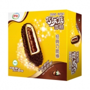 伊利 巧乐兹 巧脆棒脆香饼双层巧克力口味雪糕 75g*6支/盒 *10件 122元包邮（双重优惠）